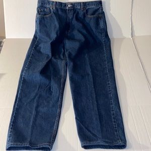 Vintage Levi’s 560 Loose Fit Size 18 Miss L Denim Blue Jeans “Altered Length”